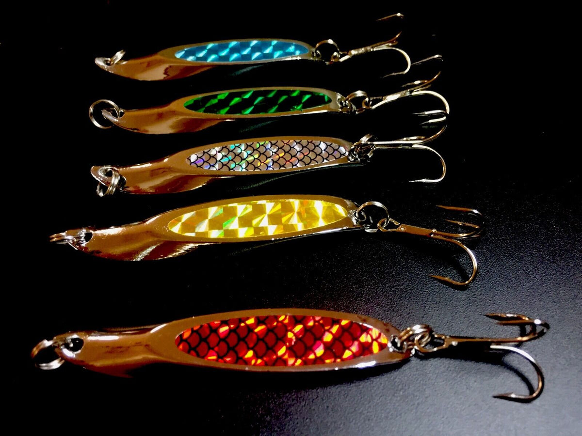 Hightowers New Kastmaster style lures 5 colors!10 lures Hightower