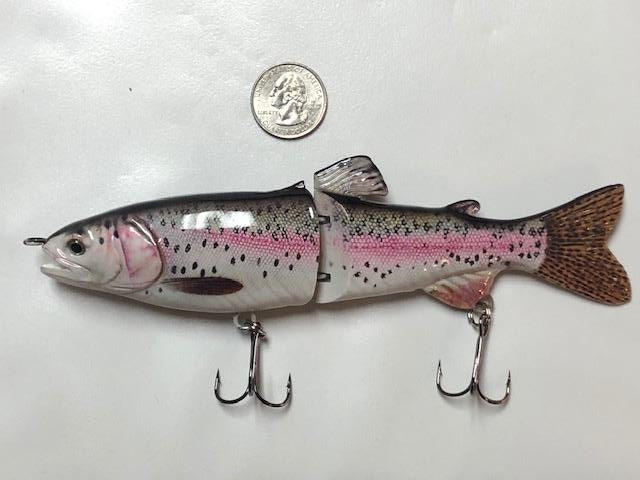 Striped Bass Fishing Baits, Lures Swimbait for sale