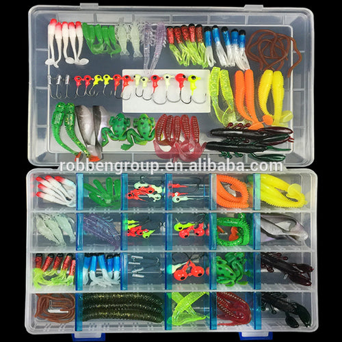Hightower's New Mr Twister Styled lures, 140+ Piece kit,