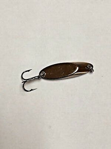 10, Kastmaster Style Cooper & Silver Spoon,  1/4 ounce great for Trout,& Bass