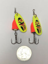 Load image into Gallery viewer, 4 New, Blue Fox Style Spinners,  1/4 ounce great for Trout,&amp; Bass