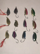 Load image into Gallery viewer, Hightower&#39;s Ultra Light Deadly Dozen of Spoons, Trout, Pan-fish, Crappie