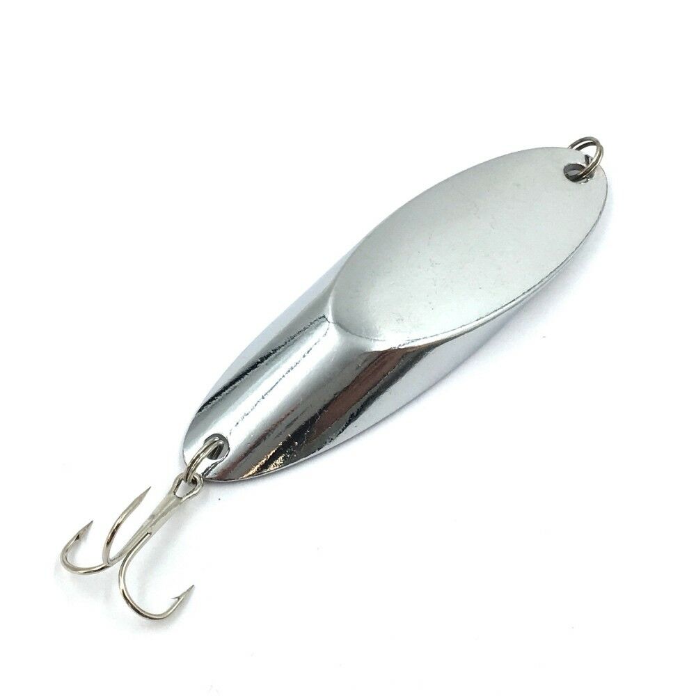 cast master lure for trout 10 New, Kastmaster Style 1/2 oz Silver Spoon, great for Trout, Bass, K – Hightower Tackle Company