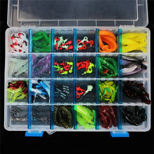 Load image into Gallery viewer, Hightower&#39;s New Mr Twister Styled lures, 140+ Piece kit,