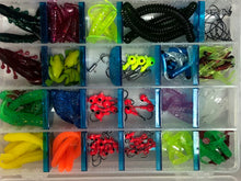 Load image into Gallery viewer, Hightower&#39;s New Mr Twister Styled lures, 140+ Piece kit,