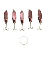 Load image into Gallery viewer, Hightower’s 5 New, Kastmaster Style Rose Spoon,1/4 ounce great for Trout,Bass